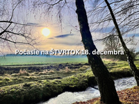 Predpoveď počasia na štvrtok, 18. decembra: Ráno si dajte pozor na poľadovicu