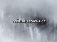 O pár hodín sa dovalí víchrica a čaká nás mrazivé, veterné a poriadne nepríjemné počasie