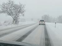 MAPA: Sneh zasype aj nížiny Slovenska. Pozrite si, kedy bude snežiť u vás a koľko napadne snehu