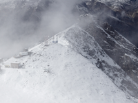 AKTUÁLNE: V Tatrách zúri ORKÁN. Rýchlosť vetra presiahla 120 km/h