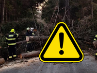 AKTUALITA: Padajú stromy, lanovky sa zastavujú, ľudia nemajú elektrinu. Na Slovensko dorazil orkán