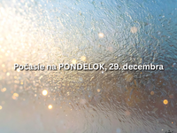 Predpoveď počasia na pondelok, 29. decembra: Pred nami je ďalšia mrazivá noc