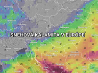 Snehová kalamita ochromí Európu. Časť sneženia zasiahne aj Slovensko