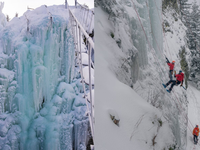 Zimná atrakcia na Skalke pri Kremnici ožíva: Ľadopád je oficiálne otvorený