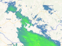 Na západe začína byť bielo. Ďalšia vlna sneženia je tu