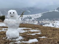 Predpoveď počasia na zajtra, pondelok 9. februára: Po teplých dňoch príde ochladenie aj sneženie