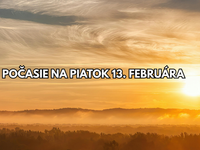 Počasie na zajtra: Piatok prinesie viac slnka a vysoké teploty