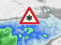 MAPA: Snehu bude viac. V týchto oblastiach napadne až 30 cm snehu