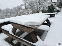 Zima ukazuje svoju silu. Nasnežilo už 10 cm, no to hlavné príde zajtra