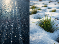 Zimné počasie dnes ukončí aj mrznúci dážď. Počasie prinesie zajtra prudké oteplenie