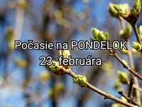 Počasie na zajtra, pondelok 23. februára: Výrazne sa oteplí, teploty budú atakovať až +15 °C